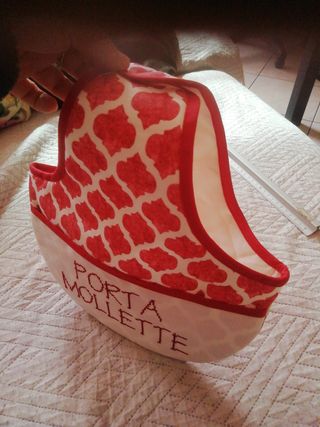 Porta mollette a punto croce
