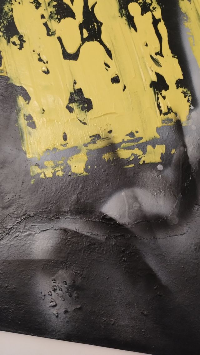 Dipinto su tela astratto tecnica mista 1987