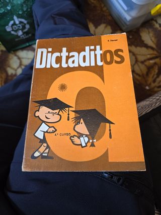 Libro Antiguo Dictaditos