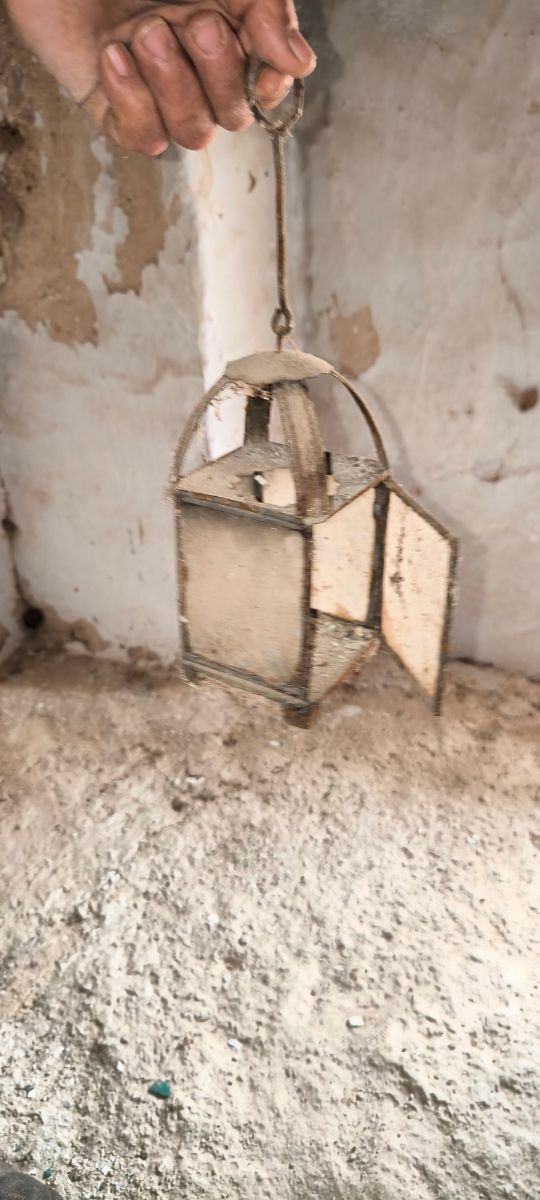 Farol y candil vintage