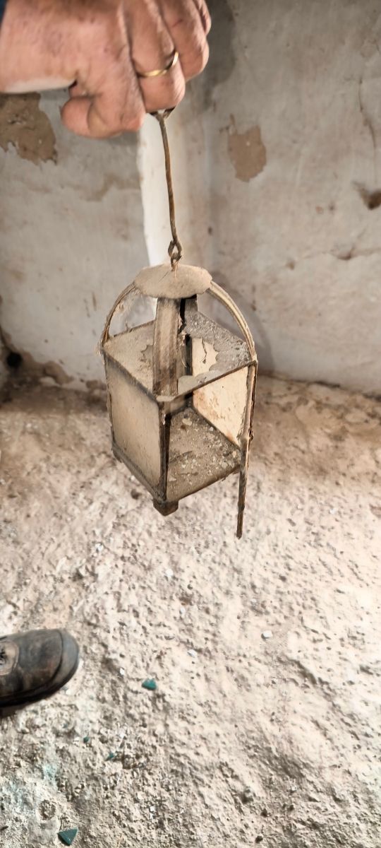 Farol y candil vintage