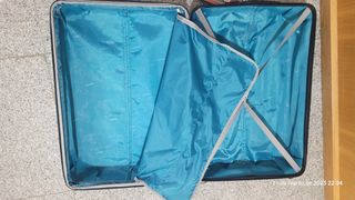 Maleta cabina 50cm Benzi, coral+ mochila Glöko