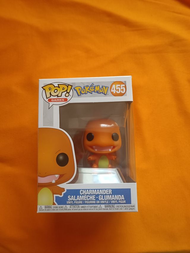Funko Pop Pokémon Charmander sin abrir.