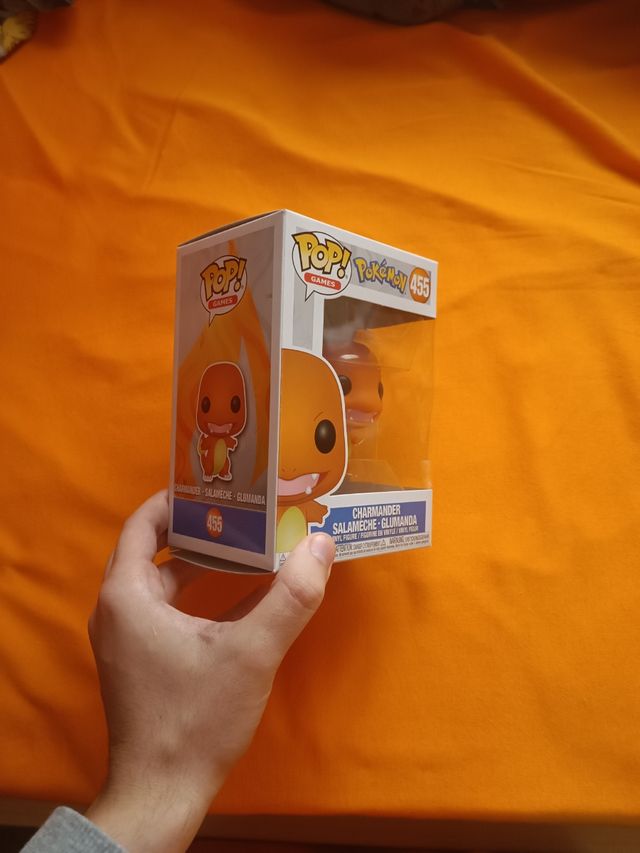 Funko Pop Pokémon Charmander sin abrir.