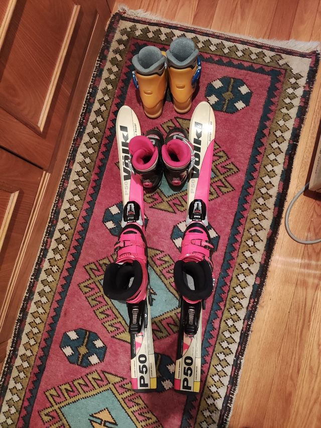 Pack de skis con 3 botas
