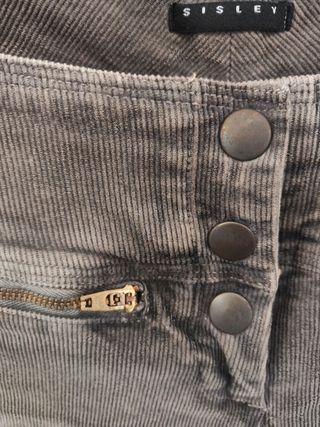 Jeans velluto Sisley tg S