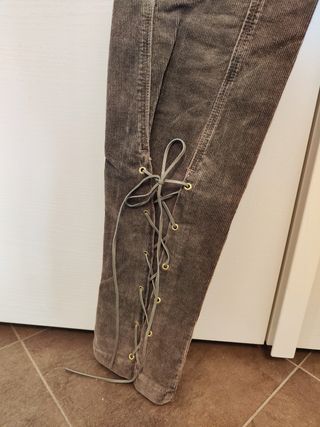 Jeans velluto Sisley tg S