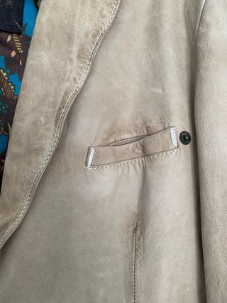 Chaqueta de piel Caramelo Jeans.