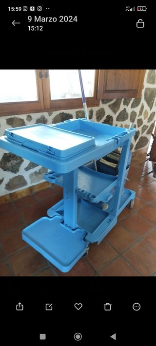  carro de limpieza profesional 