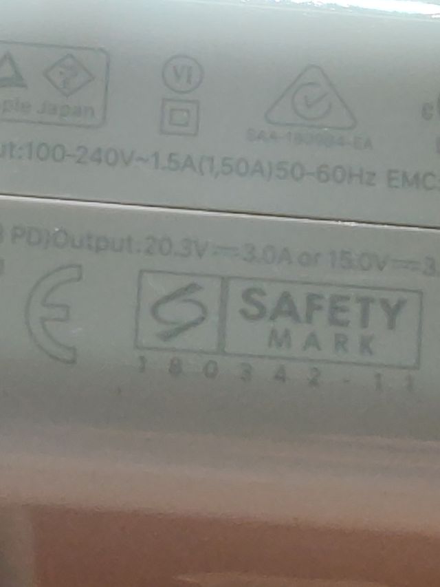 cargador cargador Macbook pro