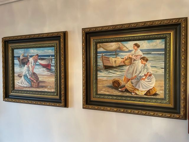 Conjunto cuadros Alfredo año 1993