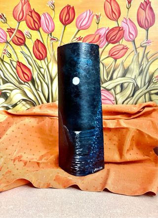 Tegola o Coppo in Terracotta Dipinto a mano NUOVO