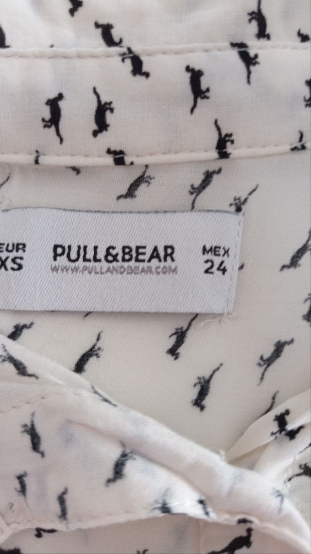 Camisa estampada Pull&Bear T.XS