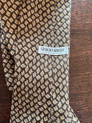 Corbata de seda GIORGIO ARMANI