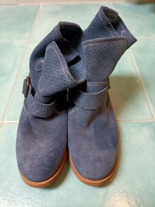 Botines de piel