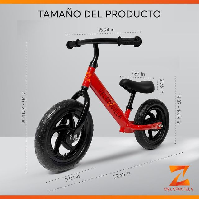 🚴🏻‍♂️Bicicleta NUEVA sin pedales - Niños de +3