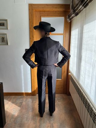Traje de Amazona de Sevillana Negro