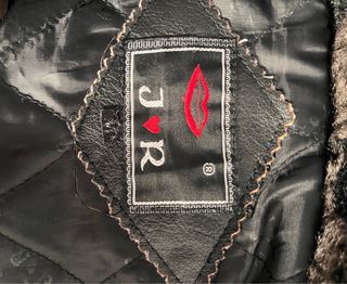 Cazadora tipo aviador con pelo