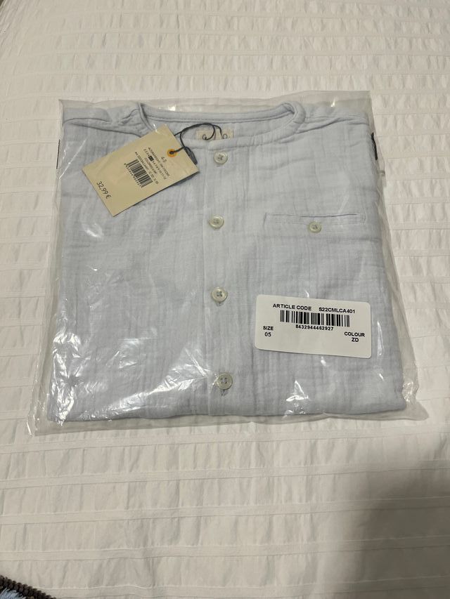 Camisa de niño 100% algodón marca Gocco