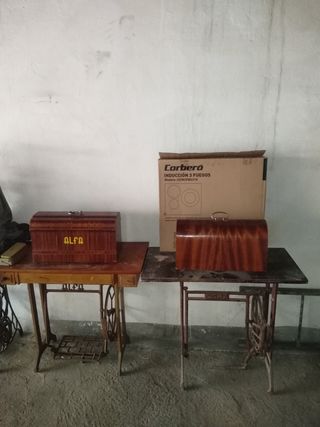 LOTE DE MAQUINAS DE COSER  ANTIGUAS REBAJADAS.