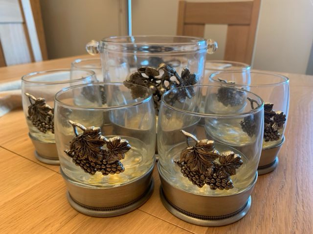 Juego de Whiskey de estaño