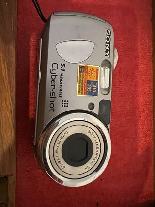Camara de fotos Sony Ciber Shot