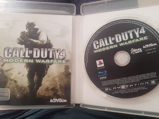 Juego ps3 call of duty 4