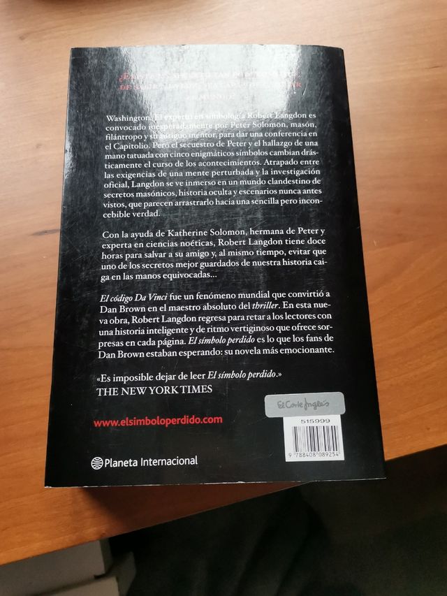 El simbolo perdido