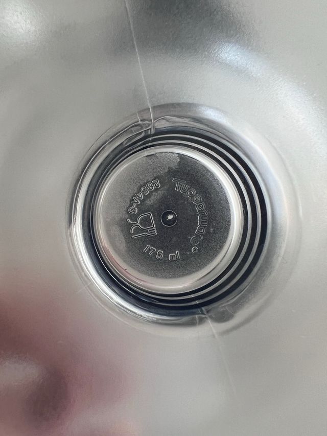 6 Coppette con sigillo Tupperware