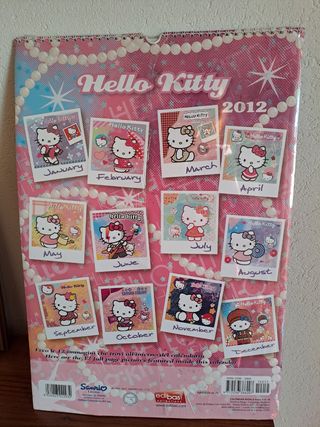 Calendario Hello Kitty 2012