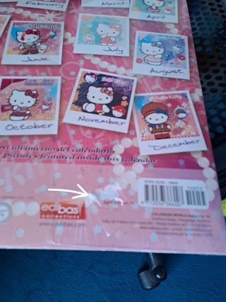 Calendario Hello Kitty 2012