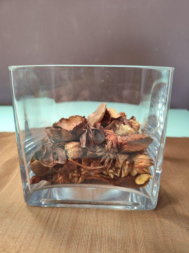 JARRÓN DE CRISTAL 15 X 14