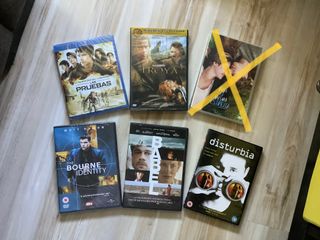 Películas nuevas DVD y Bluray 16€ todas