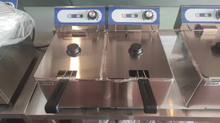 Freidora 8+8 litros eléctrica hostelería 