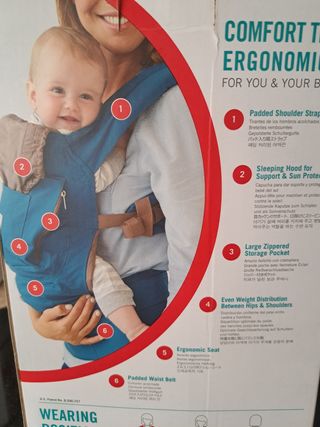 Mochila porteo + reductor ERGOBABY