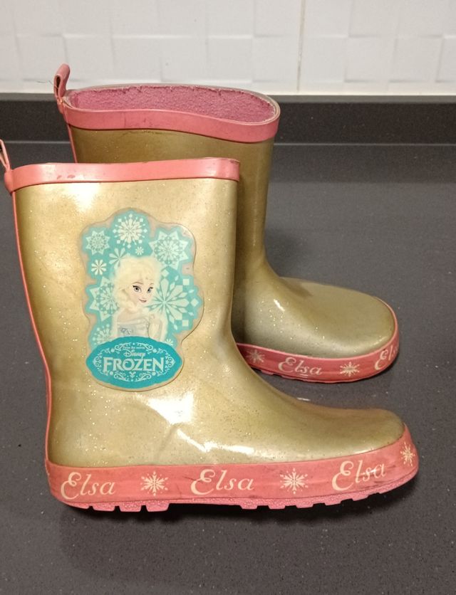 Botas agua niña Elsa Frozen T.30/31