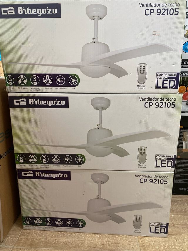 Ventilador de techo ( precio unidad )