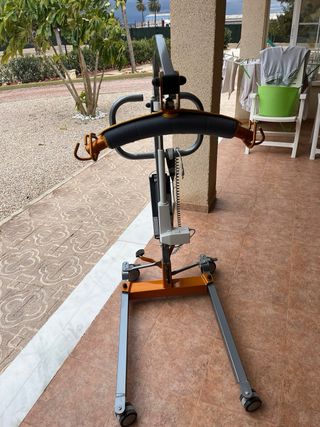 grua para discapacitado + arnes de regalo