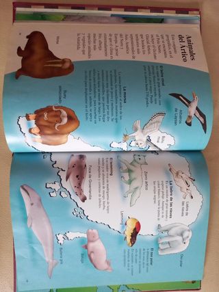 Libro Atlas Ilustrado de los Animales