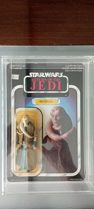 Vintage Bib Fortuna MOC Palitoy ROTJ 65 back