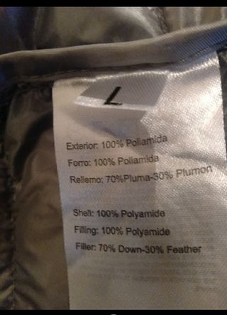 PLUMIFERO LIGERÍSIMO PLUMA+PLUMÓN t. L
