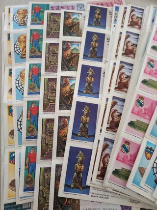 Pliegos de lotería años 1979 a 1985