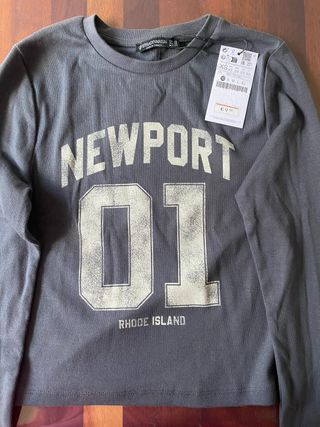 Camiseta manga larga newport