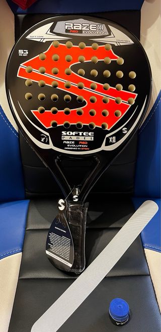 Pádel Softee Raze Evolution Red + 1 Protector