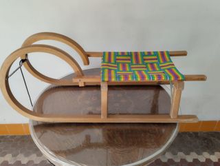 Trineo de madera