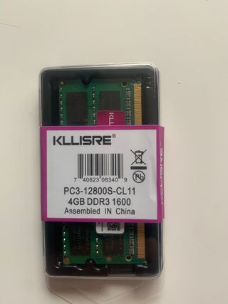 TARJETA 4GB DDR3 1600