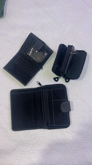 Carteras-monedero conjunto de Ubrique