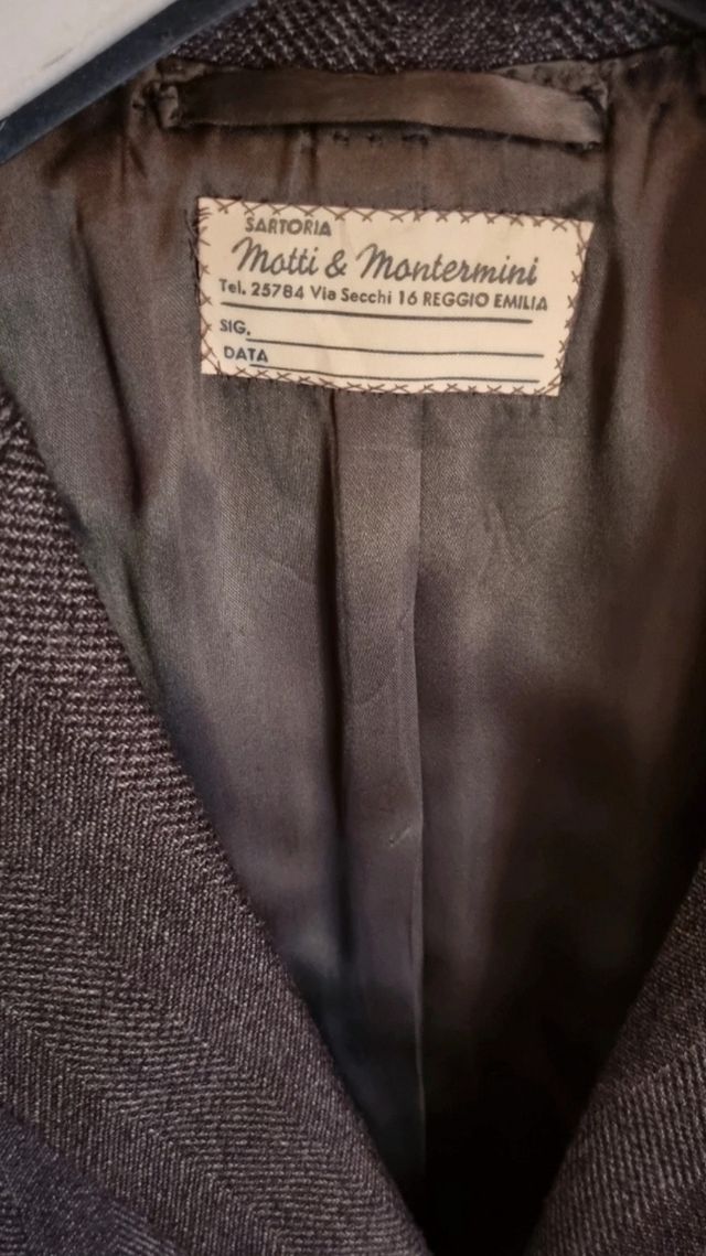 Completo invernale di sartoria