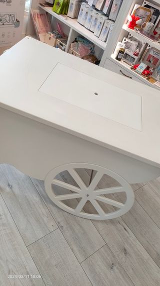 Carrello Candy Bar in legno