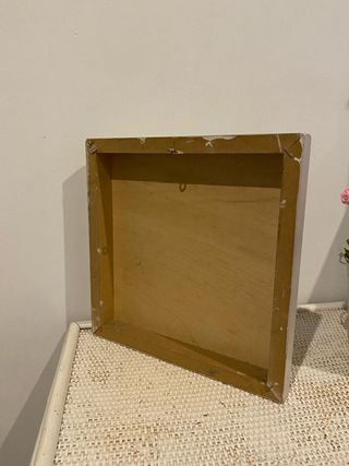 Cuadro madera al óleo con motivo floral Mod.02